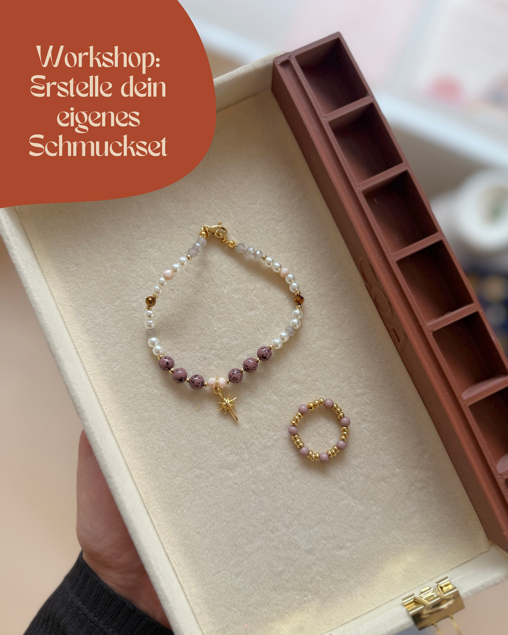 Junggesellinnenabschied im COA – Kreativer Schmuck-Workshop - RESERVIERUNGSGEBÜHR