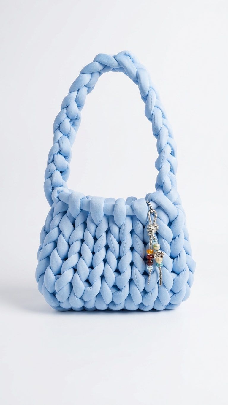 Deine handgestrickte Handtasche mit Bag Charm – Der Strick-Workshop für Einsteiger